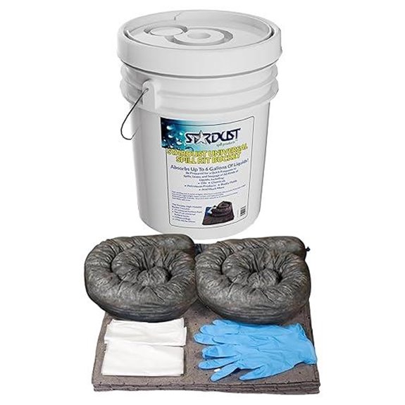 STARDUST Spill Kit with Absorbents and Gloves