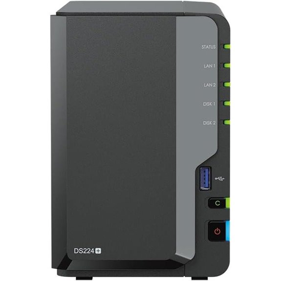 Synology DS224+ NAS with 8TB Storage and Celeron