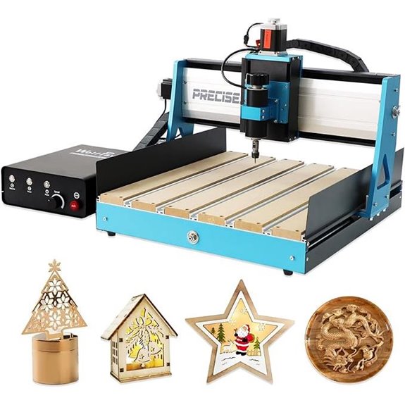 CNC Router Machine 3-Axis All-Metal 15.75”x15.75