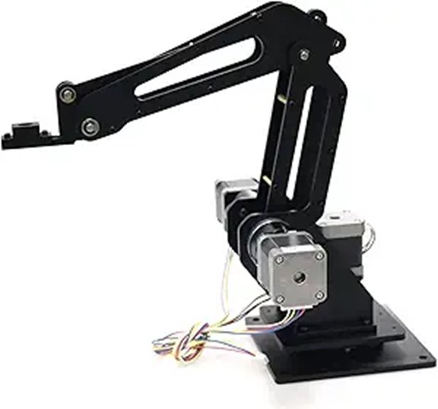 3DOF Mechanical Robot Arm with Gripper for 3D Printing
