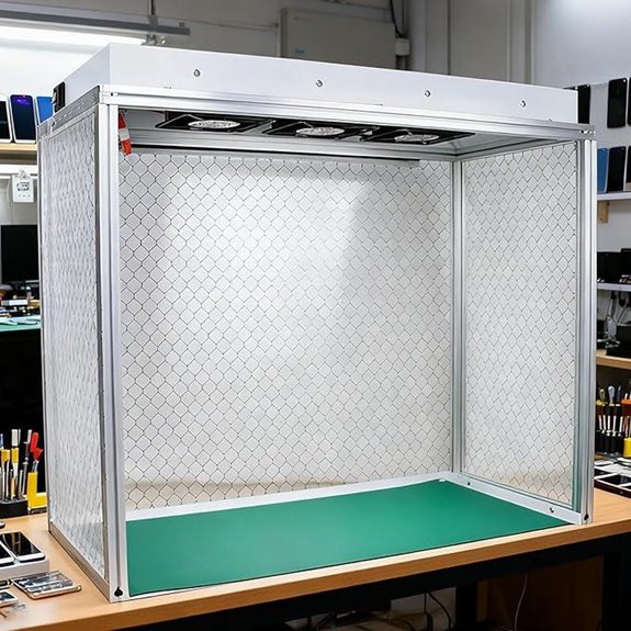 Vertical Laminar Flow Hood with 3 Fans and Filter