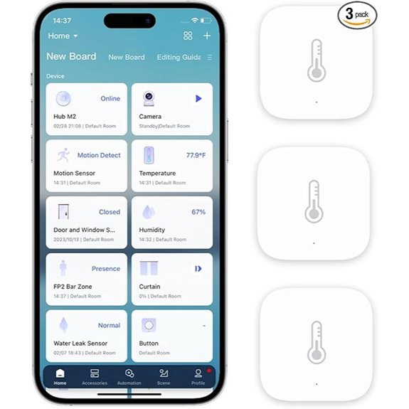 Aqara Zigbee Temp & Humidity Sensor 3-Pack
