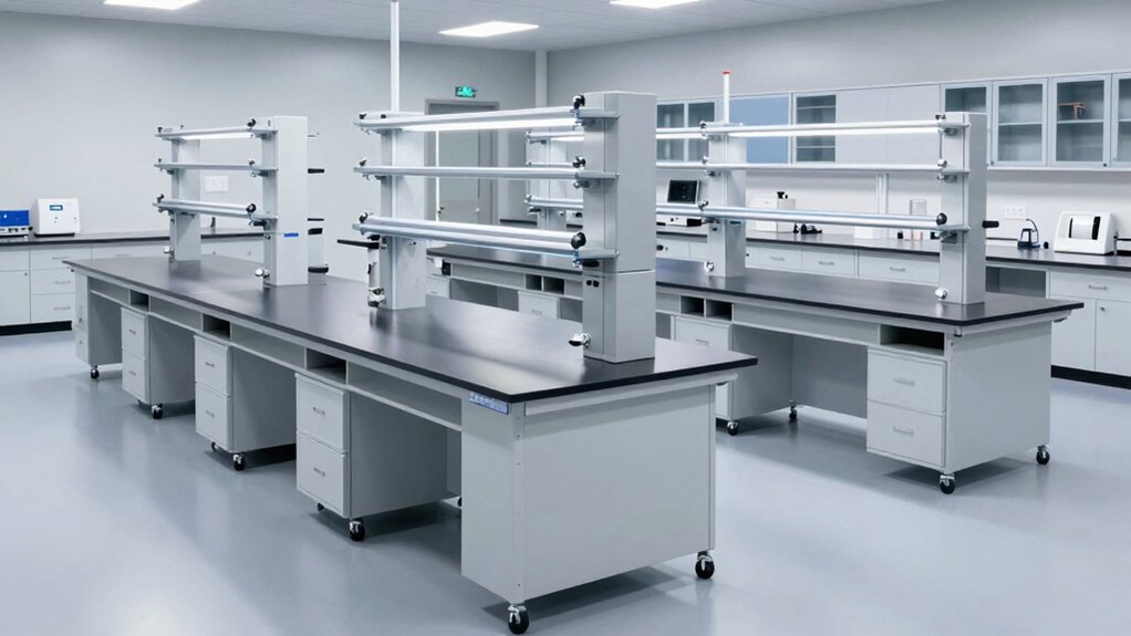 top adjustable lab benches