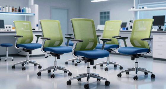 top ergonomic esd lab chairs