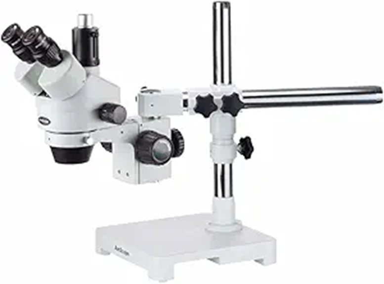 AmScope SM-3T Trinocular Stereo Zoom Microscope
