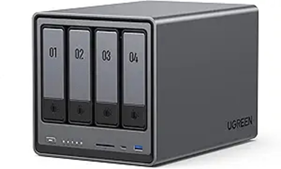UGREEN 4-Bay NAS with Intel N100 8GB RAM