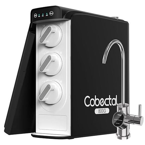 Under Sink Reverse Osmosis System with Smart Faucet