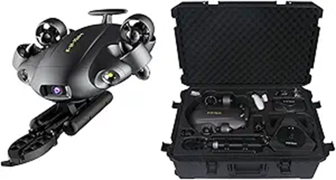 FIFISH QYSEA V6 Underwater Drone with Robotic Arm