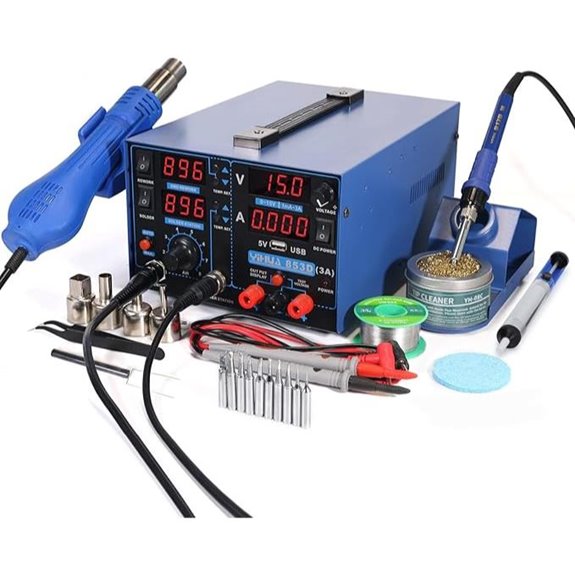 YIHUA 853D USB Soldering & Hot Air Station