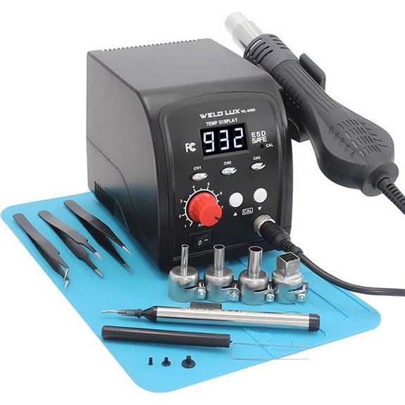 Weld Lux Hot Air Rework Station with Memory