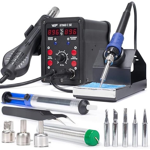 WEP 8786D-I SE Hot Air Soldering Station Kit