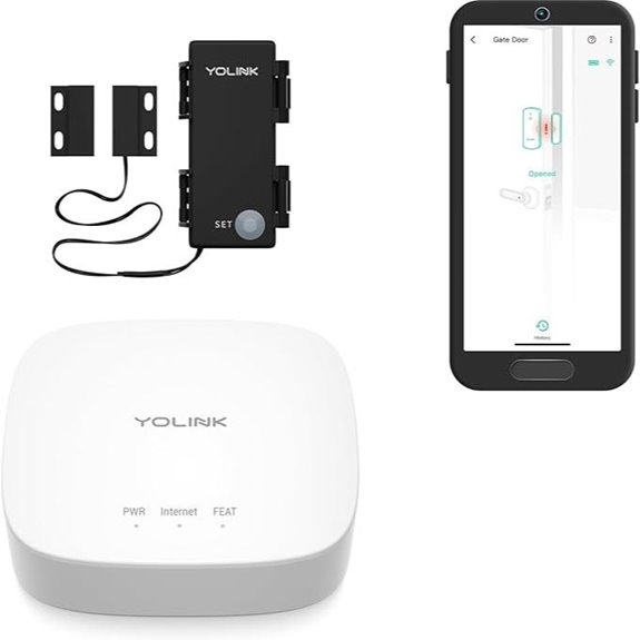 YoLink LoRa Smart Outdoor Contact Sensor Starter Kit