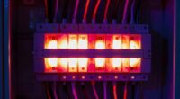 detecting heat in technical work