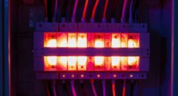 detecting heat in technical work