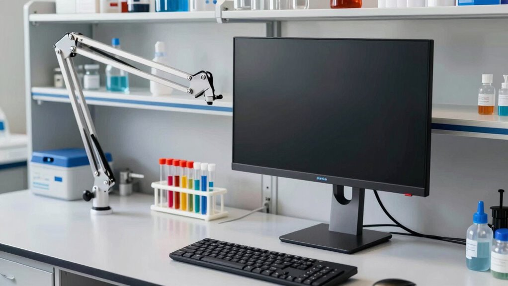 enhanced lab display efficiency