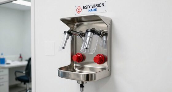 essential eye wash features
