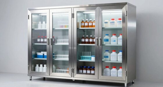 important laboratory storage features