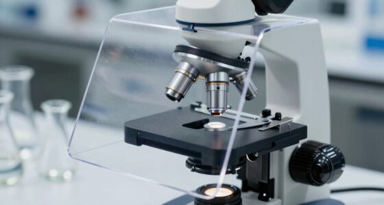 microscope dust cover features