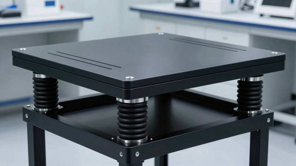 minimize vibrations for accuracy