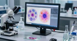 modern microscope monitor systems