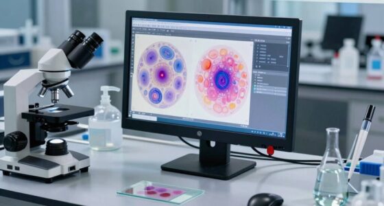 modern microscope monitor systems