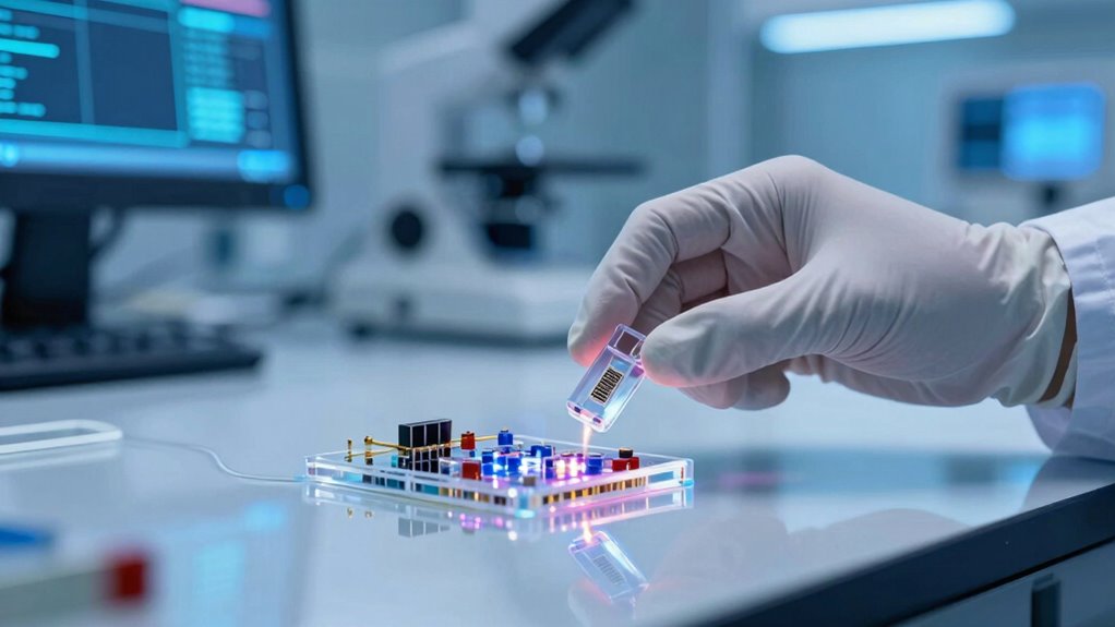 nano enabled lab on chip