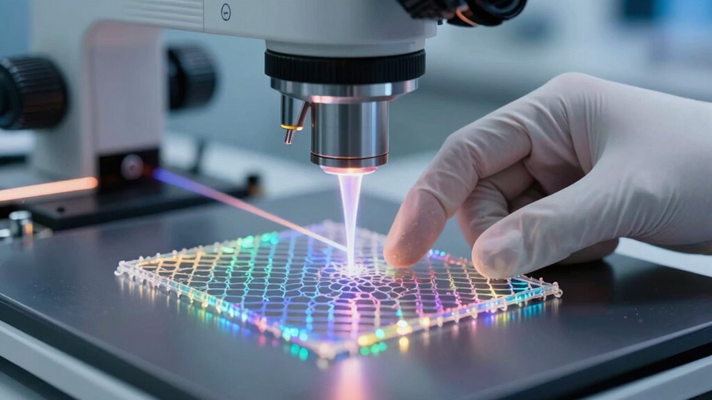 quantum controlled surface modifications