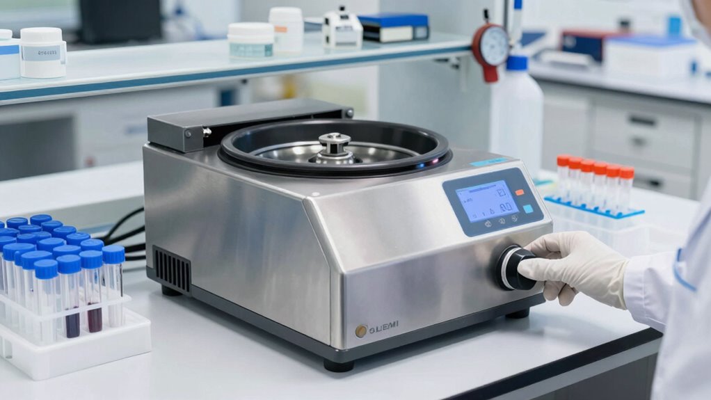 selecting appropriate lab centrifuge