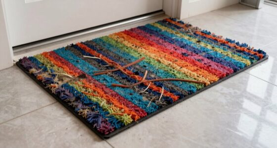 tacky mat for entry