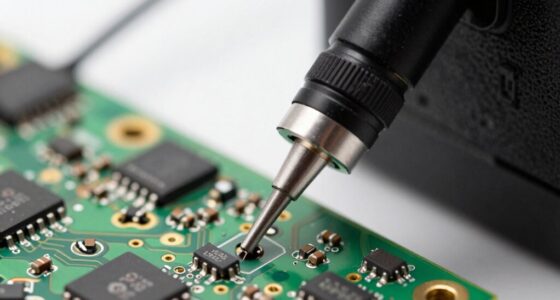 tiny component inspection features