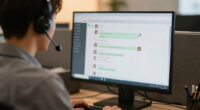 Customer service + BPO. The operational-scale displacement.