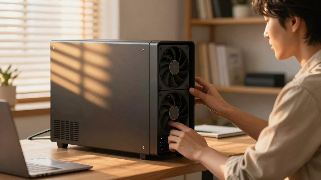 How to Reduce Heat and Noise in a High-Power AI Workstation