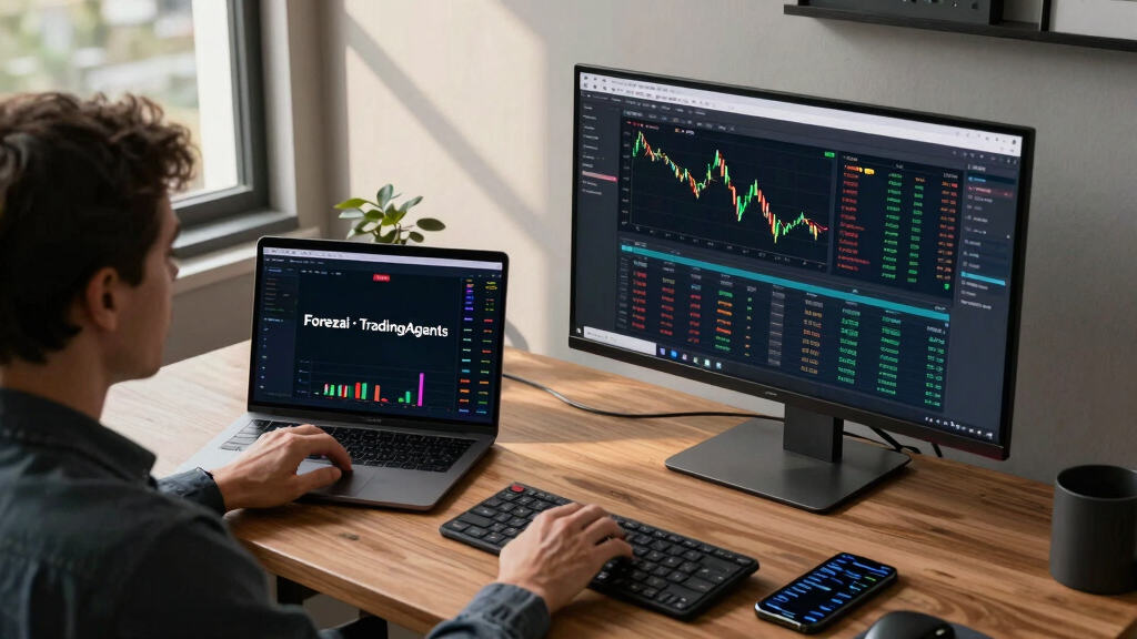 Introducing Forezai · TradingAgents — a committee of LLMs decides paper-trades