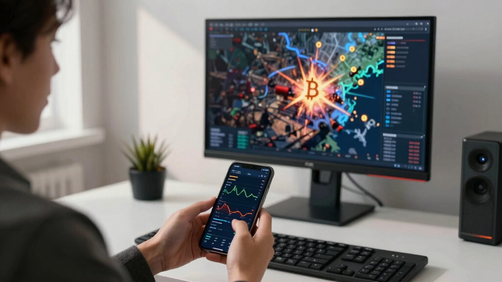 Bitcoin Battles Unfold in Live Warzone Visualization