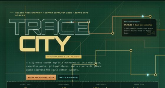 Trace City - Rush Hour as Electrons (FABLE/175)