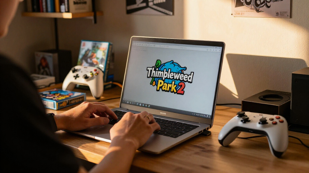 Ron Gilbert started production on Thimbleweed Park 2