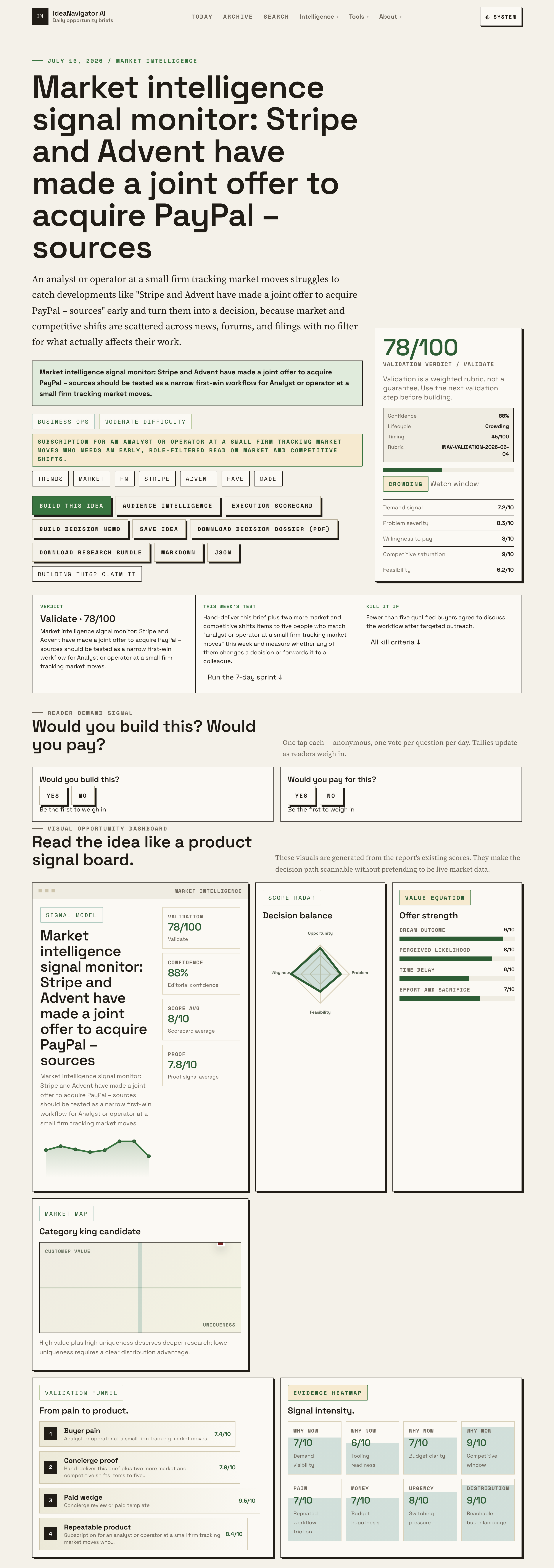 Stripe And Advent’s Joint Offer: How Market Intelligence Supports The Deal