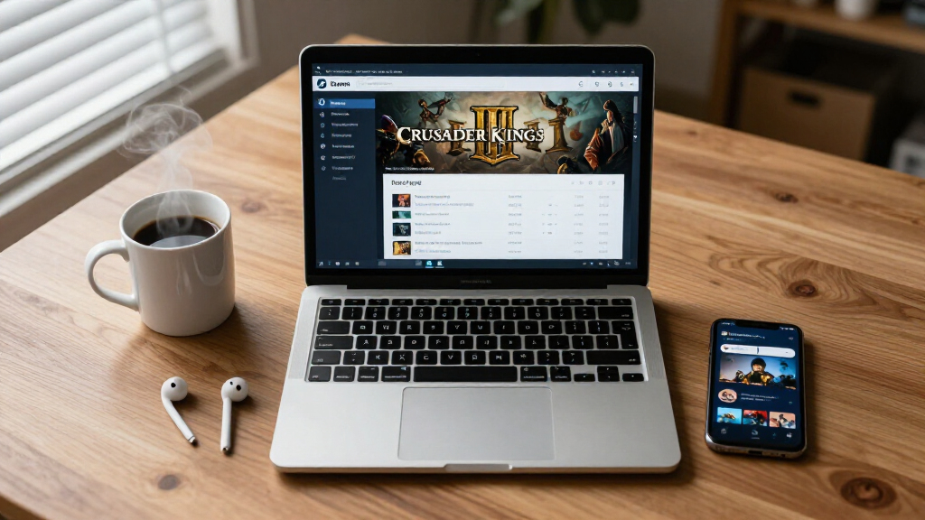 Crusader Kings III Enters The Steam Most-played Chart