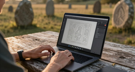 The Power Of AI In Modern SVG Carving: 'The Runestone Field' Unveiled