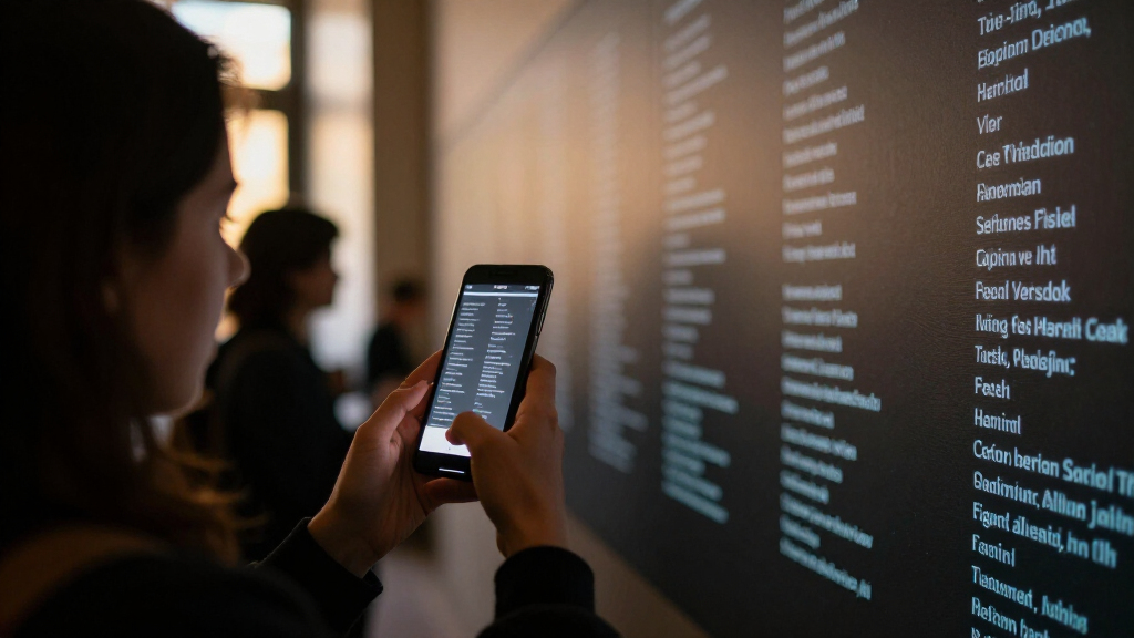 “After Action” Explores AI Through An Unusual Credits Exhibition